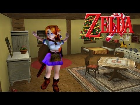 Ocarina of Time Malon Randomizer Christmas Textures [2]: Adult Malon Let's go!!!
