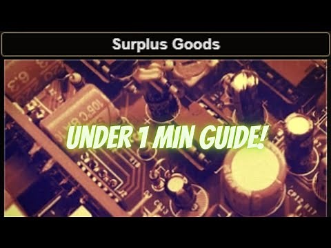 Surplus Goods Escape From Tarkov Under A Minute Quest Guides Reserve Mechanic #eft