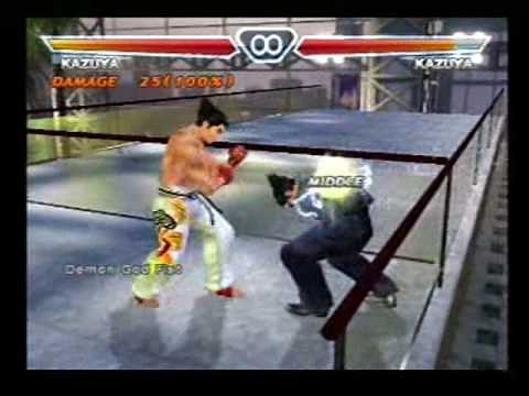 Tekken 4 Kazuya Combos