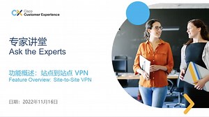 功能概述：Site-to-Site VPN