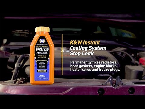 How to Fix a Cooling System Leak with K&W® Instant Cooling System Stop Leak