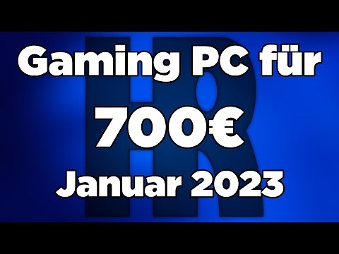 700€ Gaming PC Januar 2023 | 5500 + 6650XT | Computer günstig kaufen
