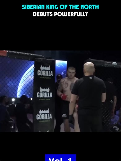 Terrible brutal knockout The King of the North knocked out the teeth of the invincible Pharaoh_part_1#DavidvsGoliath #MMAHistory #boxing