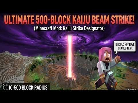 I Coded a KAIJU STRIKE into Minecraft! (Massive Destruction)