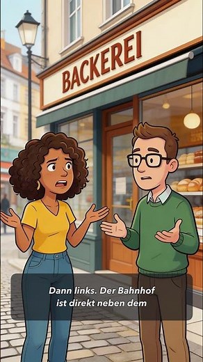 🇩🇪 Lektion #4 | Asking for Directions in the City | Easy German Short