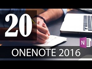 Curso de OneNote #20 - Grabar audio-video, fecha y hora