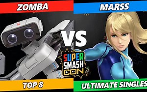 任天堂明星大乱斗 Zomba (机器人) Vs. Marss (零装甲萨姆斯)