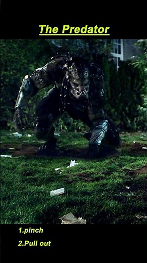 The Predator (2018) – Predator Showdown – Big Predator Kills Small Predator in
