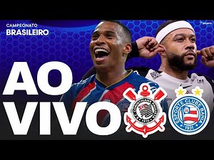 CORINTHIANS 1X2 BAHIA AO VIVO COM IMAGEM AGORA | BRASILEIRO 2026 – NEO QUIMICA ARENA | STUDIO 7TV