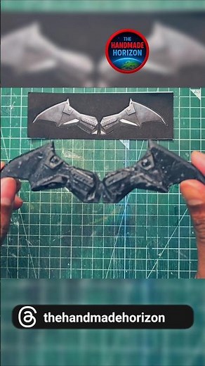 🦇 EPIC 3D BATMAN LOGO 🏙️ Glowing Gotham City DIY!‪@dcofficial‬ #thebatman