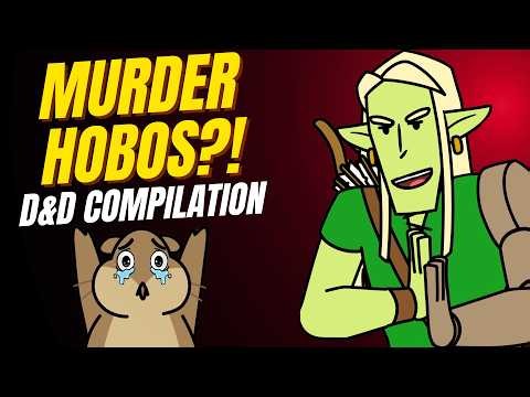 Top 5 Funniest Murder Hobo Animations! #DND #dungeonsanddragons #reddit