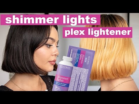 Brunette to Blonde: Clairol Shimmer Lights Plex Lightener