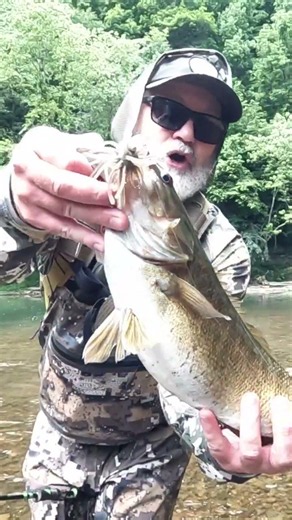 Huge Kentucky Smallmouth on a CRAZY Urchin!