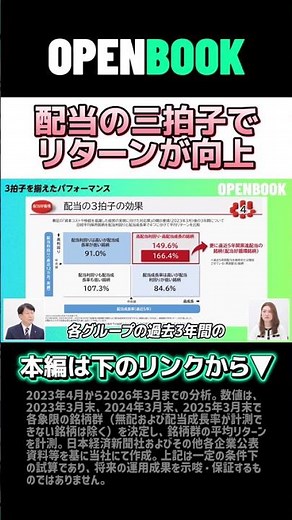 配当利回り・配当成長率・累進配当の「配当の３拍子」でリターンがこんなに変わる!? #資産運用 #投資 #nisa #投資信託 #高配当