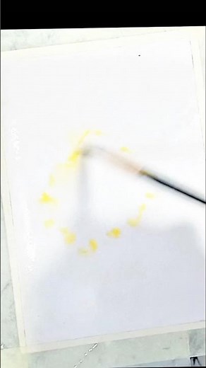 🔥👀[Watercolour Painting for Beginners]✨🥰: Step-by-Step Guide #art #drawing
