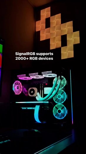 Control and sync your RGB with SignalRGB which supports 2000 devices now! #rgblights #rgbsetup #rgbpc #rgbkeyboard #pcsetup #signalrgb | SignalRGB