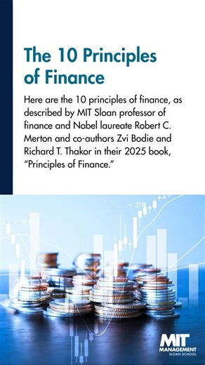 The 10 Principles of Finance