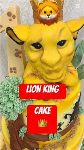 Circle of Life in a nutshell! 🦁👑 #lionking #disney #cakedecorating #shortvideo #birthday #shorts