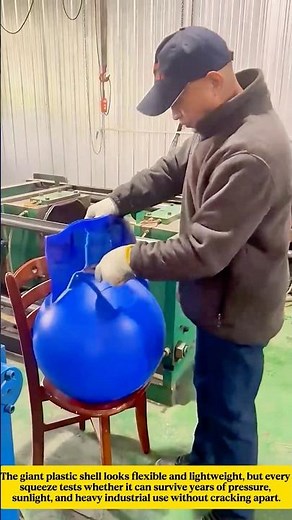 How Factories Create Massive Industrial Plastic Containers Without Cracking #works