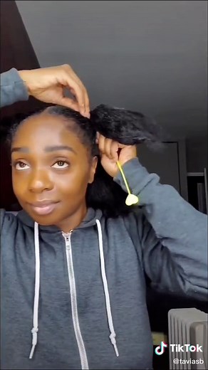 4 Braids ..Quick and easy!! #naturalhairstyles #braidstutorial #easyhairstyles #type4hair #learnontiktok #fyp #foryoupage #internationalwomensday