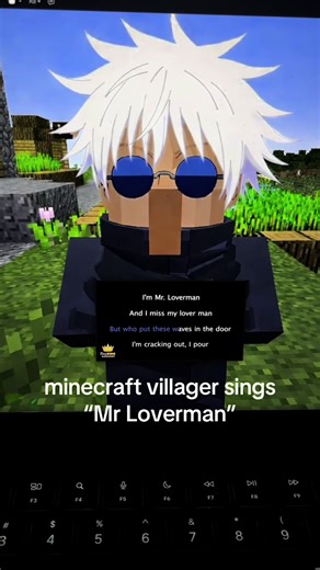 Minecraft Villager Sings 'Mr Loverman'