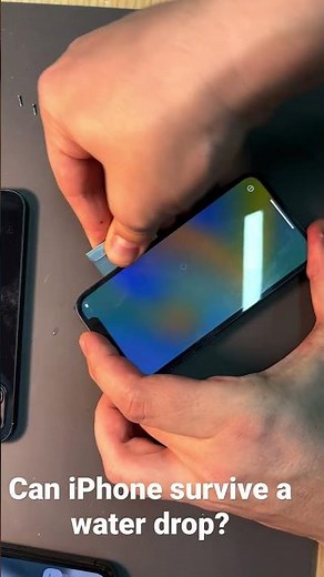 iPhone 12 mini waterproof test?