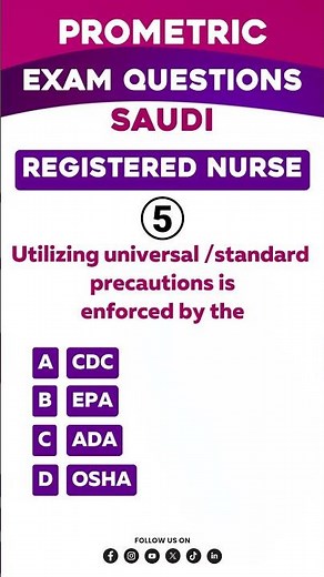 Registered Nurse MOH Exam Questions & Answers 2025