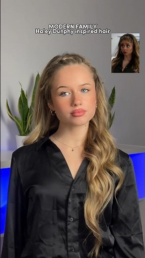 Haley Dunphy hairstyle! #hairstyle #hairtutorial #hair #braids #haleydunphy #modernfamily #cutehair