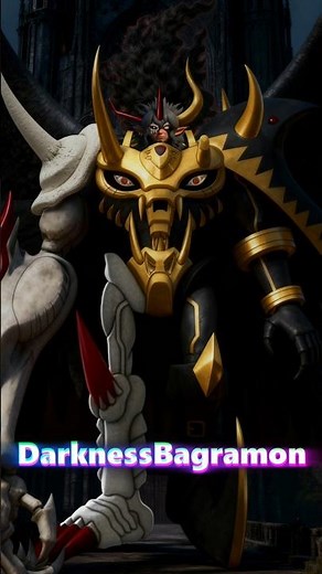 From Rookie to Demon Lord! Gumdramon Evolution into DarknessBagramon #shorts #digimon