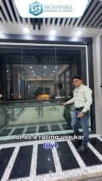 Smart Motorized Vertical Sliding Windows | Motorized Windows | Remote Controlled Vertical Window