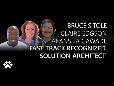Inside the Fast Track Recognized Solution Architect Program (FTRSA) - Power CAT Live