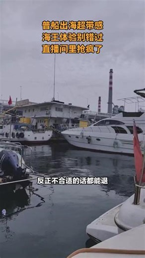 带你们体验海王出海！直播间热销秒罄，浪里个浪俱乐部普船出海体验仅 200 多元，下午场 13：00 - 17：00，新手钓鱼优选，速点链接购！ #出国工作 #游艇驾照 #环球 #马鲛鱼 #出海