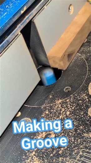 Cutting a recess on the router table before the miters.Gotta make room for the map