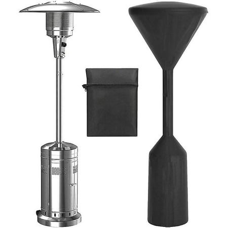 Gas Patio Heater Cover, Water Resistant Patio Heater Cover, for Gas Patio Heater Protection, Black, 241x86x47 cm (Black) - Walmart.ca