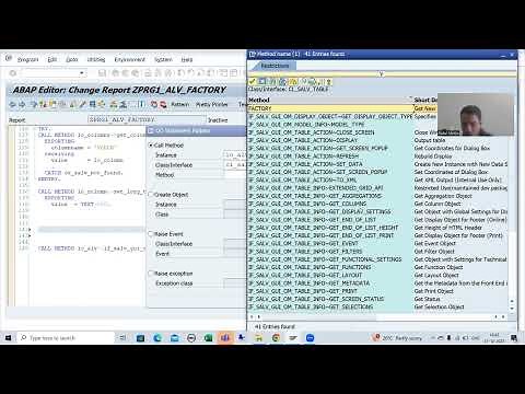 82 - ABAP OOPS - ALV by CL_SALV_TABLE(Factory Method) - Sorting