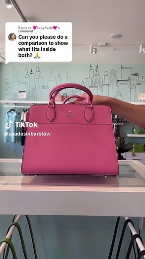 Kate Spade Madison Satchel Comparison: Medium vs Small