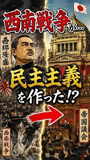 【明治政府がやらかした！】西南戦争の意外すぎる副作用、知ってた？ #西南戦争 #西郷隆盛 #明治政府