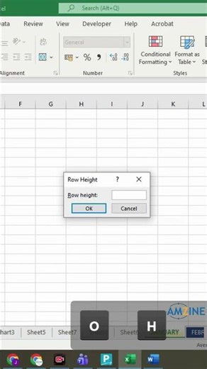 How to increase height of the row on Excel. Join our Excel training course today. #ComputerInstitute
