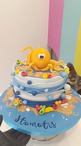 17K views · 424 reactions | Octopus cake! | Zaxaroplastisa Miranta's Cakes & Pretty Little Ideas | Facebook