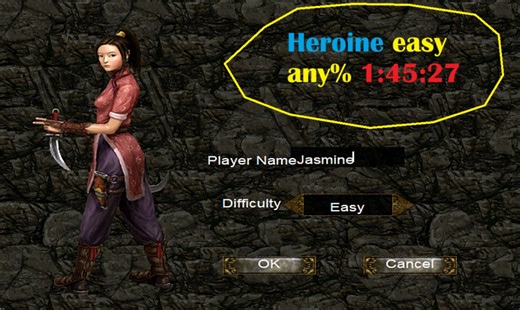 【速通】刀剑封魔录 Blade&Sword speedrun easy any% 女侠 禁连招编辑 1:45:25