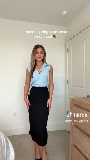 Amazon Spring Workwear Try-On Haul: Office Styles