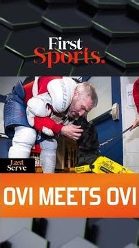 Future service dog meets NHL legend Alex Ovechkin | First Sports