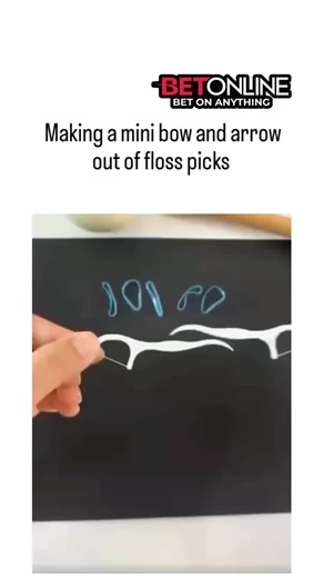 Multiverse ™🇺🇸 on Instagram: "The X post shares a 16-second DIY video tutorial on assembling a mini bow and arrow using snapped dental floss picks for the frame and rubber bands for the string, a craft trend originating on platforms like TikTok in 2024.Posted on December 27, 2025, it amassed 391,000 views and 4,352 likes within hours, reflecting the viral appeal of low-cost, accessible projects that repurpose everyday items for fun.The technique's simplicity-requiring no tools beyond hands-mak