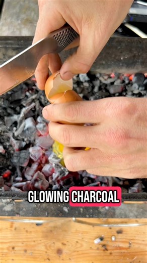 Egg cooking Hack #hack #egg #bbq | Hunger Table