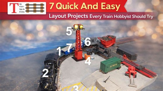 7 quick and easy layout projects every train hobbyist should try