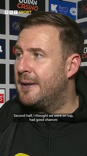 'I can't fault the players today' Aberdeen interim boss Peter Leven after a goalless draw against Dundee United. | BBC Sport Scotland