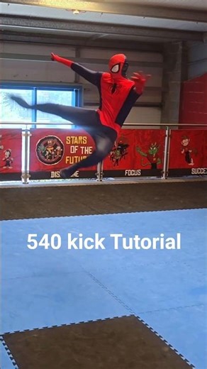How to do a 540 kick #martialarts #karate #challenge