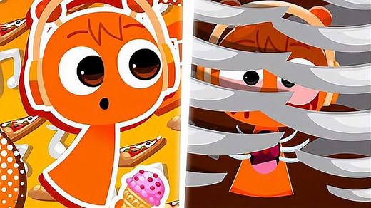 节奏盒子动画系列（第一阶段vs第二阶段）