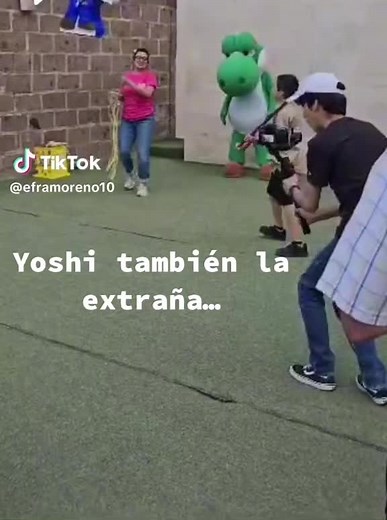 Yoshi extraña a peach… :( #pxndx #sad #sad #panda #foryou #fun