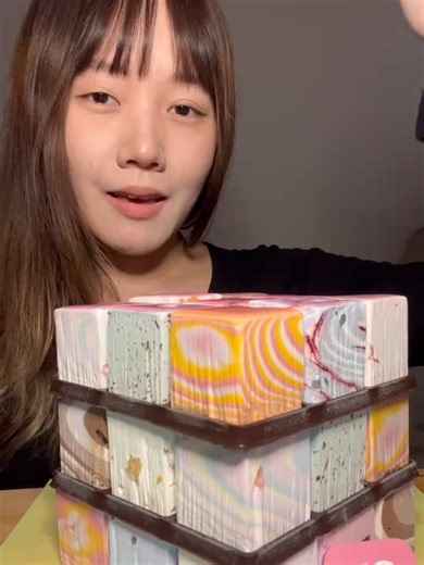 Baskin Robbins Ice Cream Cake Recipe & Mukbang Experience